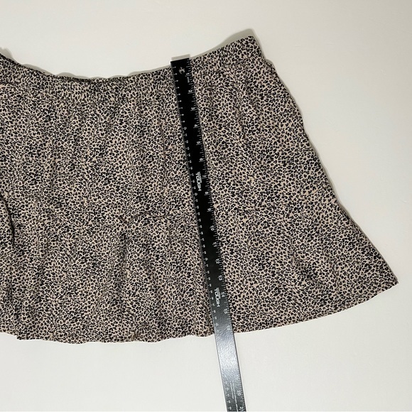 American Eagle Leopard Print Skirt Size XL - Picture 4 of 6
